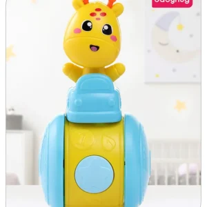 Push and Go Giraffe on Wheel Toy